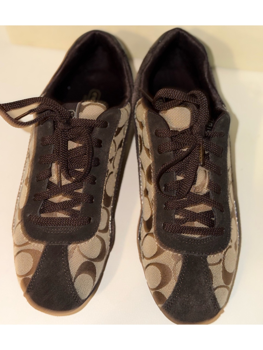 Vintage Coach Hilary signature sneakers - Picture 4 of 6